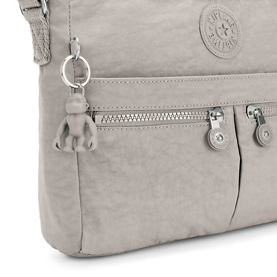 Kipling New Angie Crossbody Bags Grey Gris | CA 1196BE